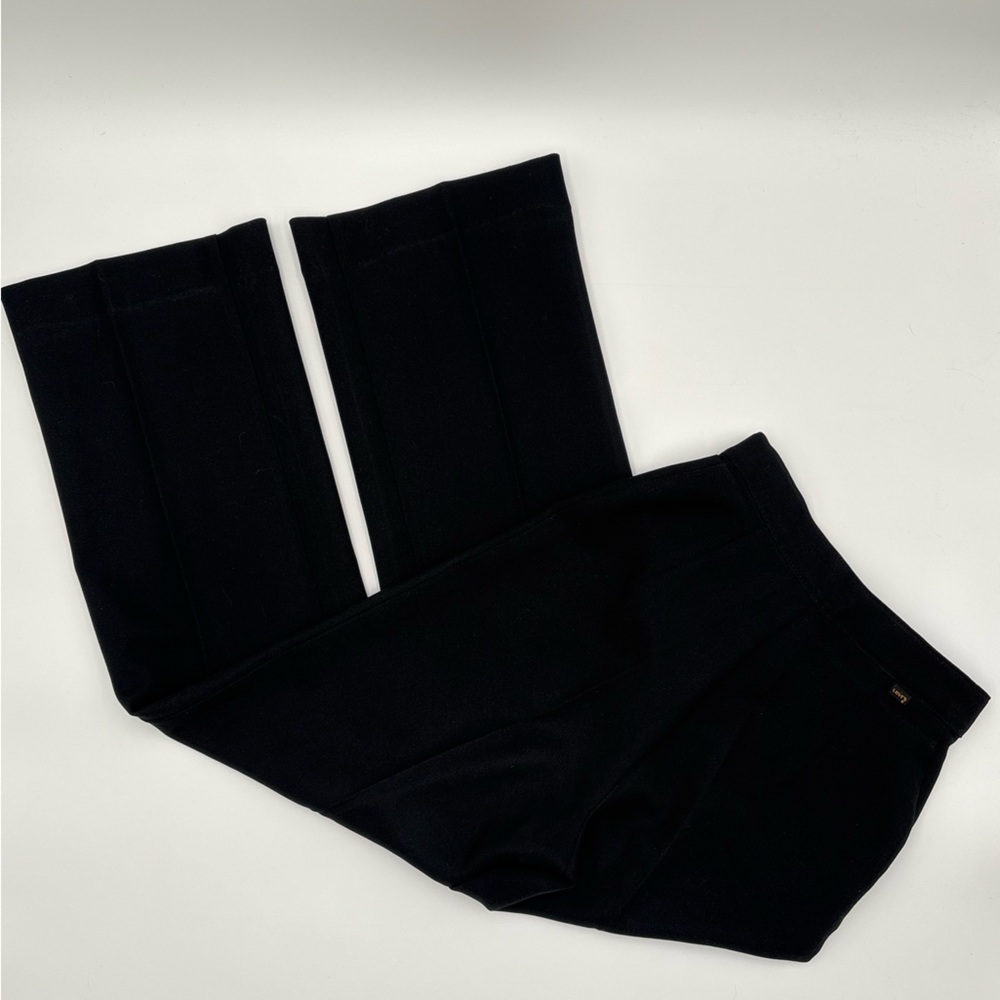 Levi’s Y2K Black High Rise Pleated Pants‎ Wide Leg Trouser Women’s - Picture 9 of 14